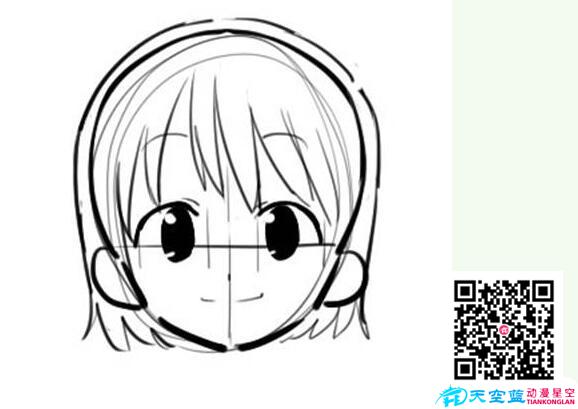 畫出自己喜歡的眼睛這時(shí)眼睛的大小需要根據(jù)面部的大小來定.jpg 畫出自己喜歡的眼睛這時(shí)眼睛的大小需要根據(jù)面部的大小來定.jpg