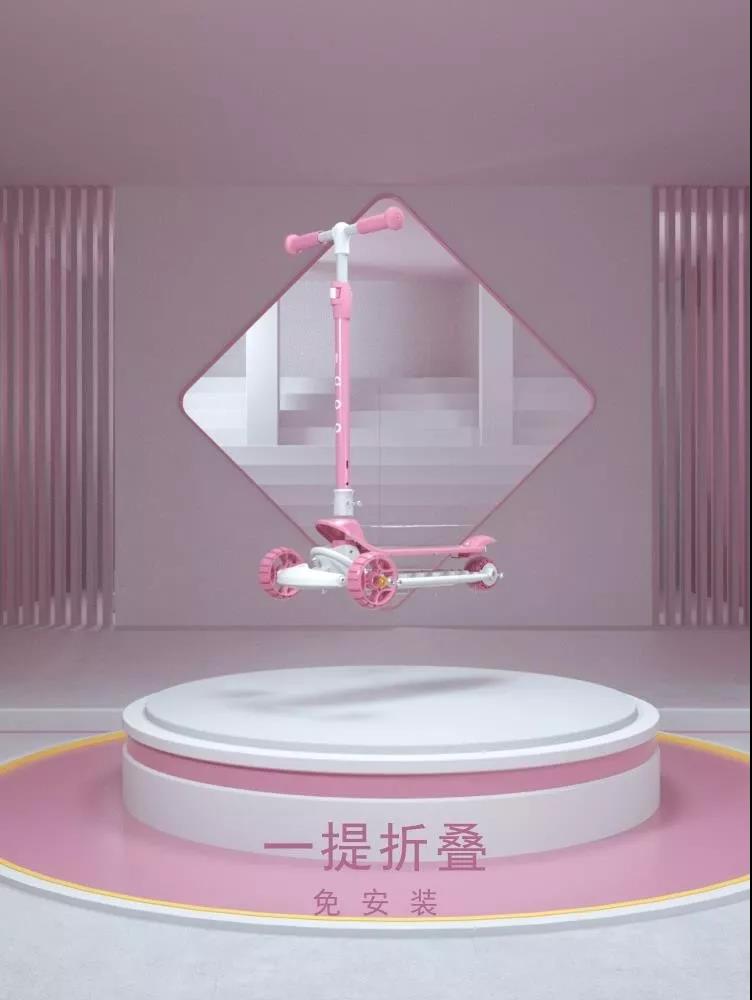 C4D產(chǎn)品動(dòng)畫(huà)設(shè)計(jì),滑板車(chē)的仿真還原展示2.jpg C4D產(chǎn)品動(dòng)畫(huà)設(shè)計(jì),滑板車(chē)的仿真還原展示2.jpg