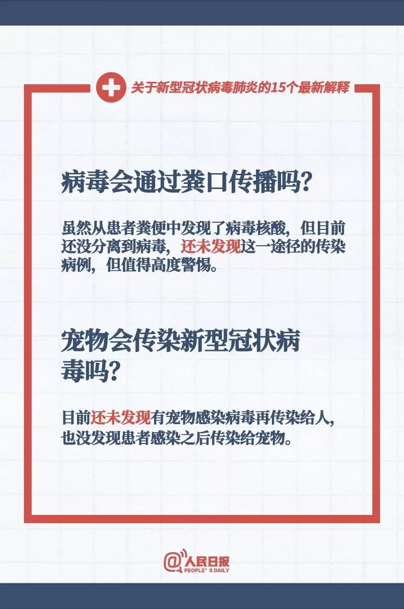 新型冠狀病毒會通過糞口傳播嗎，寵物會傳染新型冠狀病毒嗎？.jpg