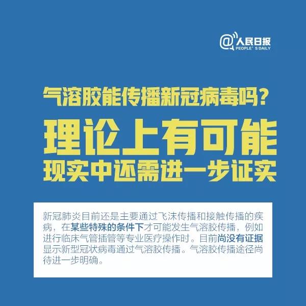 氣溶膠能傳播新型冠狀病毒嗎？理論上有可能，現(xiàn)實中還需進一步證實.jpg