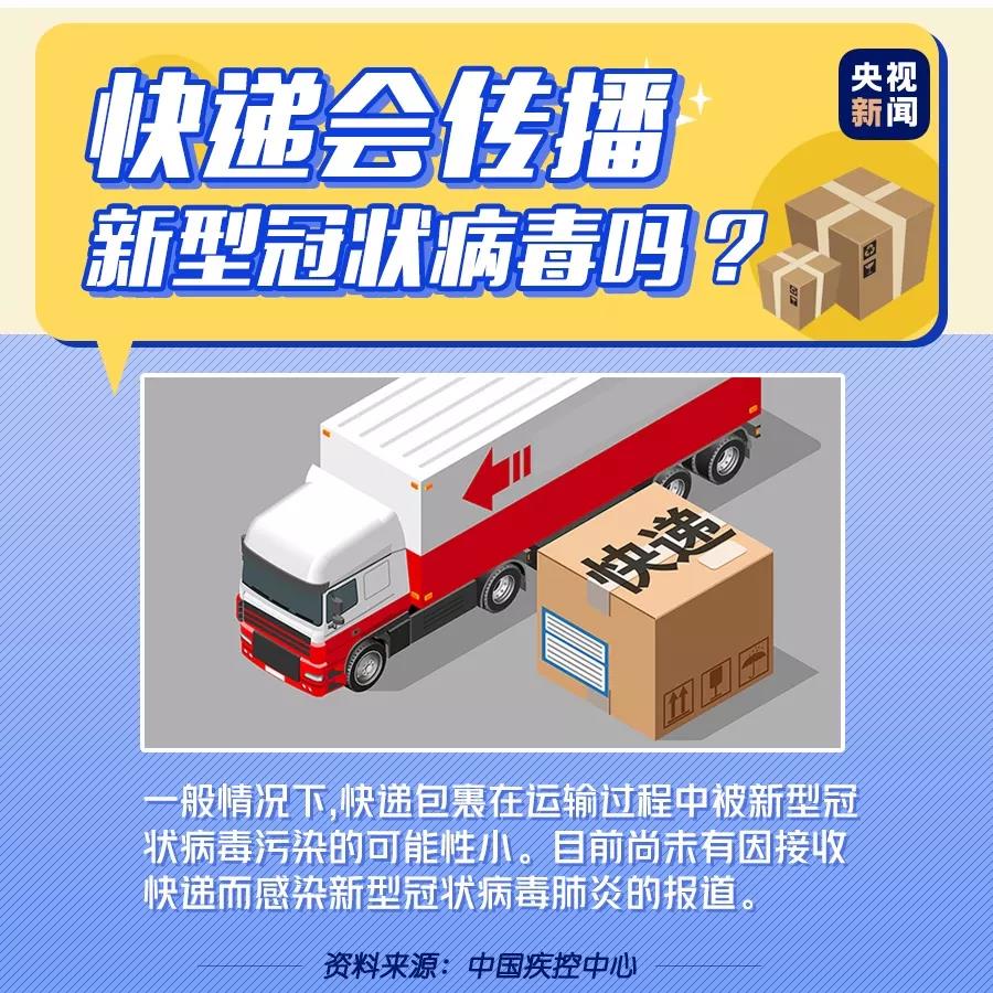 快遞會傳播新型冠狀病毒嗎，疫情期間收快遞安全嗎？.jpg