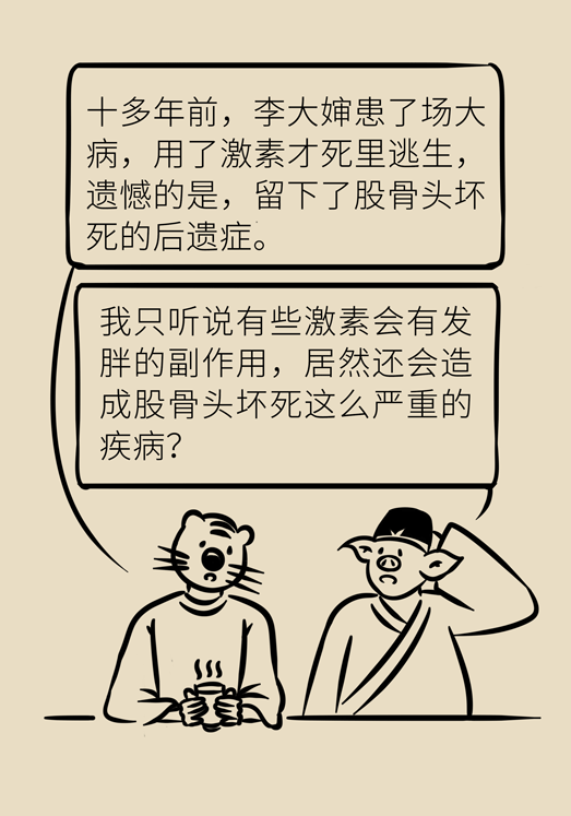 激素會帶來股骨頭壞死的后遺癥嗎？