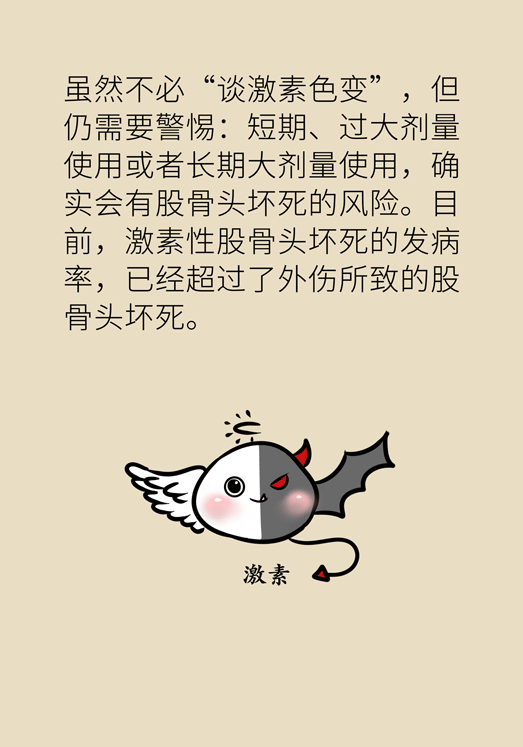 激素會帶來股骨頭壞死的后遺癥嗎？