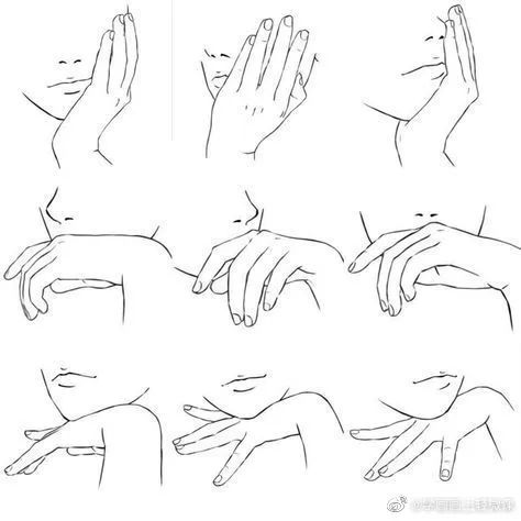 如果你的手畫這樣？這堆手勢(shì)素材不能錯(cuò)過(guò)