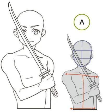 武士刀的畫法步驟.jpg 武士刀的畫法步驟.jpg