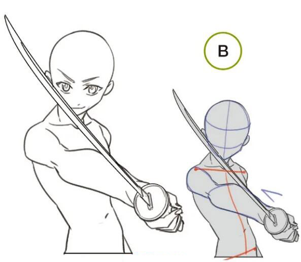 武士刀怎么畫.jpg 武士刀怎么畫.jpg