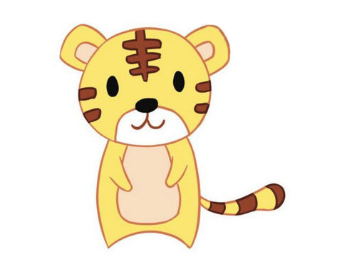 老虎簡(jiǎn)筆畫(huà)二.jpg