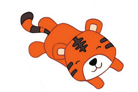 老虎簡(jiǎn)筆畫(huà)五.jpg