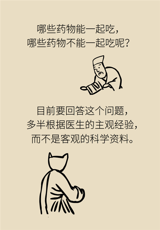 中藥西藥能一起吃嗎？