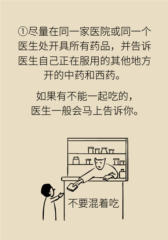 中藥西藥能一起吃嗎？