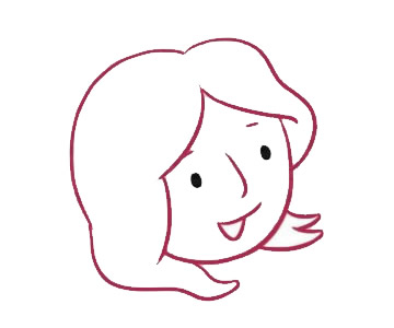 教師簡筆畫圖片