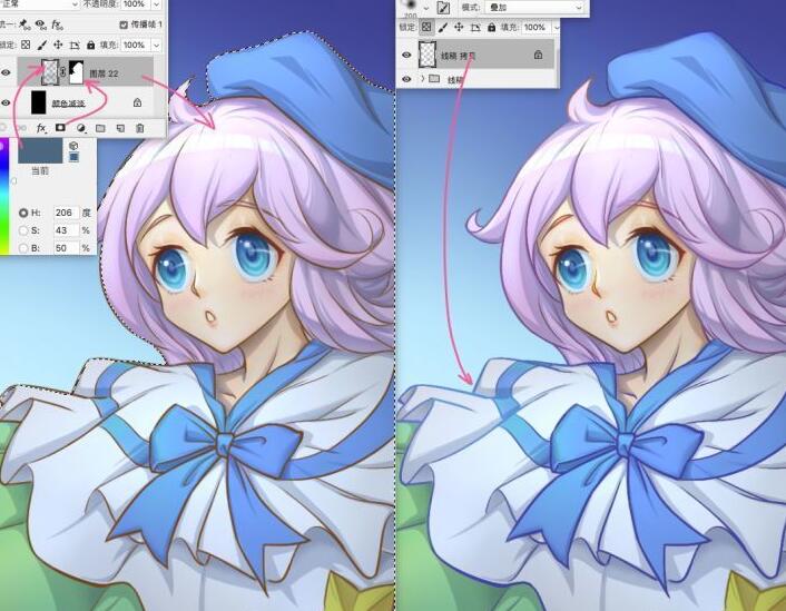 Photoshop動(dòng)漫角色上色畫法教程十九.jpg Photoshop動(dòng)漫角色上色畫法教程十九.jpg