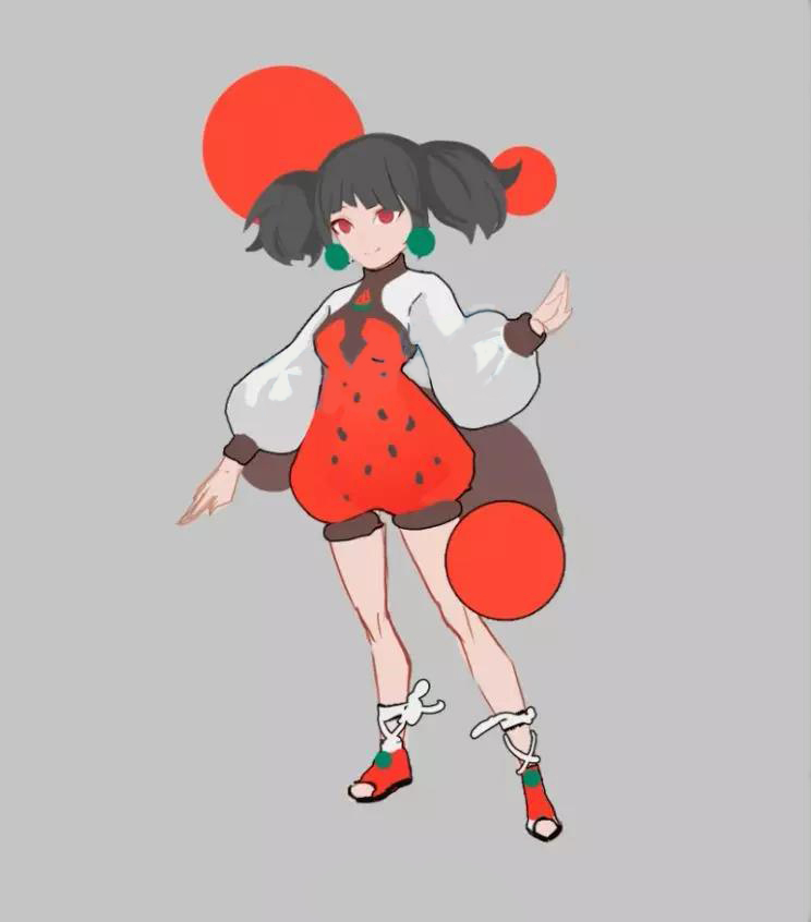 西瓜娘可愛(ài)的性格.jpg 西瓜娘可愛(ài)的性格.jpg
