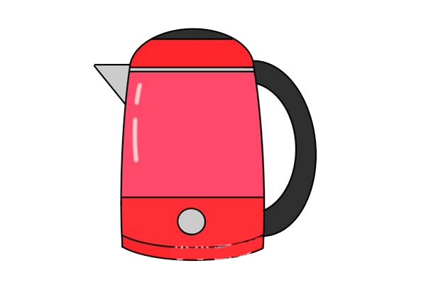 熱水壺簡(jiǎn)筆畫