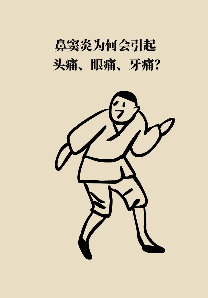 為什么鼻竇發(fā)炎，疼的卻是頭、眼和牙？