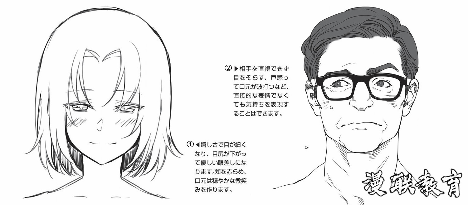 如何畫出怦然心動和驚喜的漫畫表情？超詳細(xì)畫法講解！