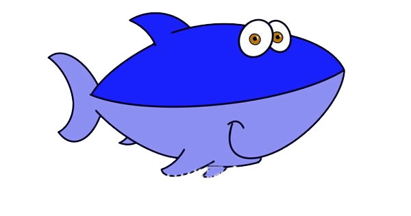 鯊魚(yú)怎么畫(huà)？