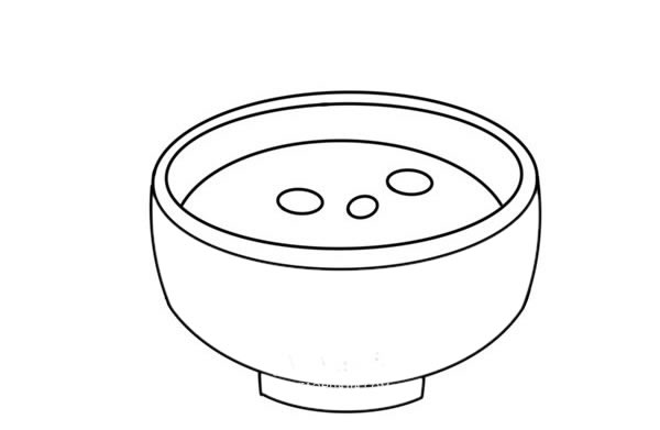 一碗粥簡(jiǎn)筆畫圖片