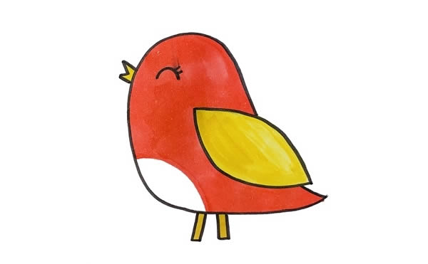 鳥(niǎo)兒怎么畫(huà)？