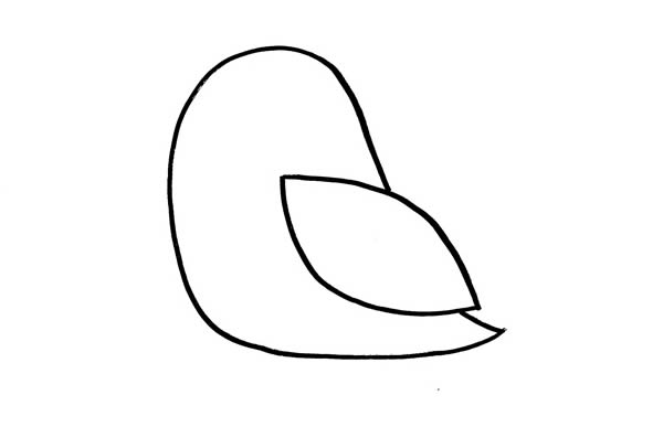 幼兒園小鳥(niǎo)簡(jiǎn)筆畫(huà)步驟教程_一只小鳥(niǎo)的超簡(jiǎn)單畫(huà)法