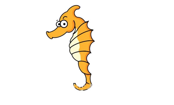 海馬怎么畫呢？