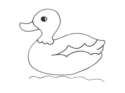 鴨子怎么畫(huà)簡(jiǎn)單又漂亮