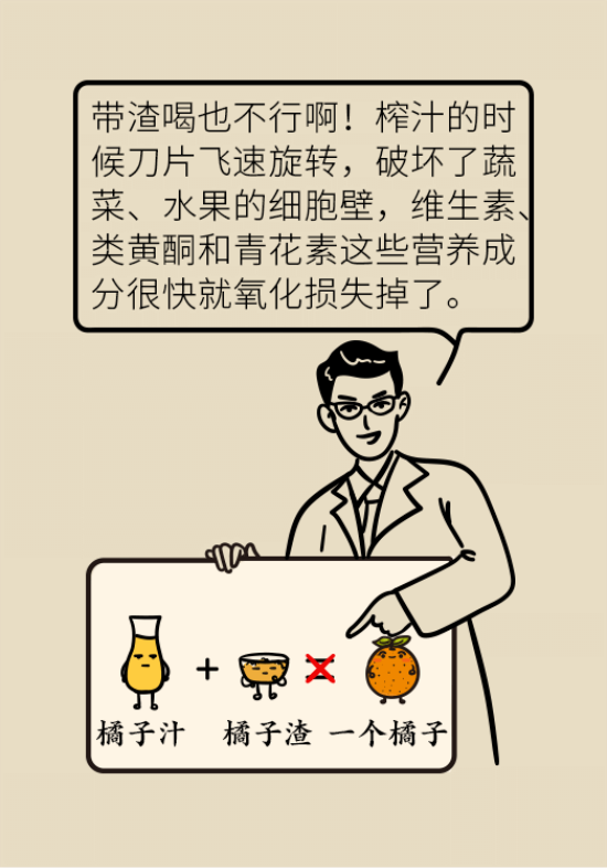 鮮榨果蔬汁排毒減肥？當(dāng)心你的營(yíng)養(yǎng)流失更多