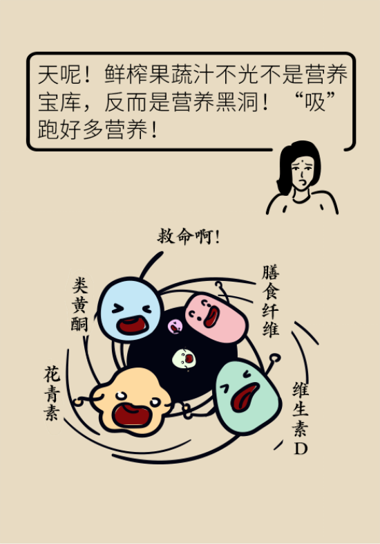 鮮榨果蔬汁排毒減肥？當(dāng)心你的營(yíng)養(yǎng)流失更多