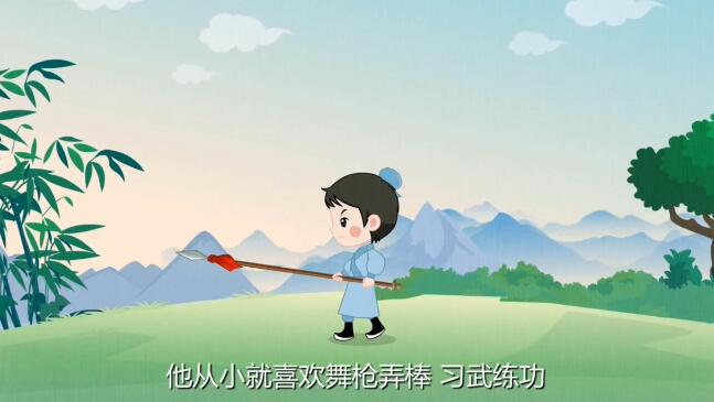 有一次，宗愨的哥哥結(jié)婚，當(dāng)天晚上來了一伙盜賊，宗愨毫不畏懼，挺身而出.jpg