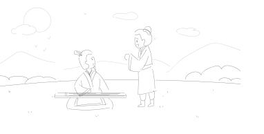 這時，旁邊一個路過的人勸公明儀說.jpg