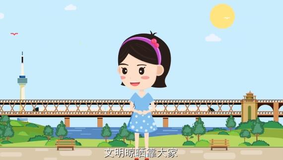 衣物晾曬要有序，臨街沿線莫亂搭；陽(yáng)臺(tái)外側(cè)勿伸架，樹木電桿別晾掛.jpg