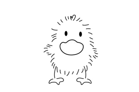 鴨子簡(jiǎn)筆畫圖片大全作品四