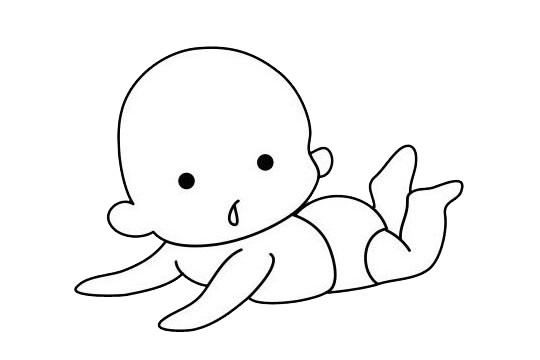 嬰兒 嬰兒簡(jiǎn)筆畫圖片