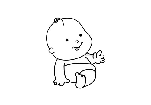 嬰兒 嬰兒簡(jiǎn)筆畫人物可愛 嬰兒怎么畫簡(jiǎn)單又可愛