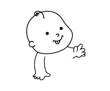 嬰兒 嬰兒簡(jiǎn)筆畫圖片