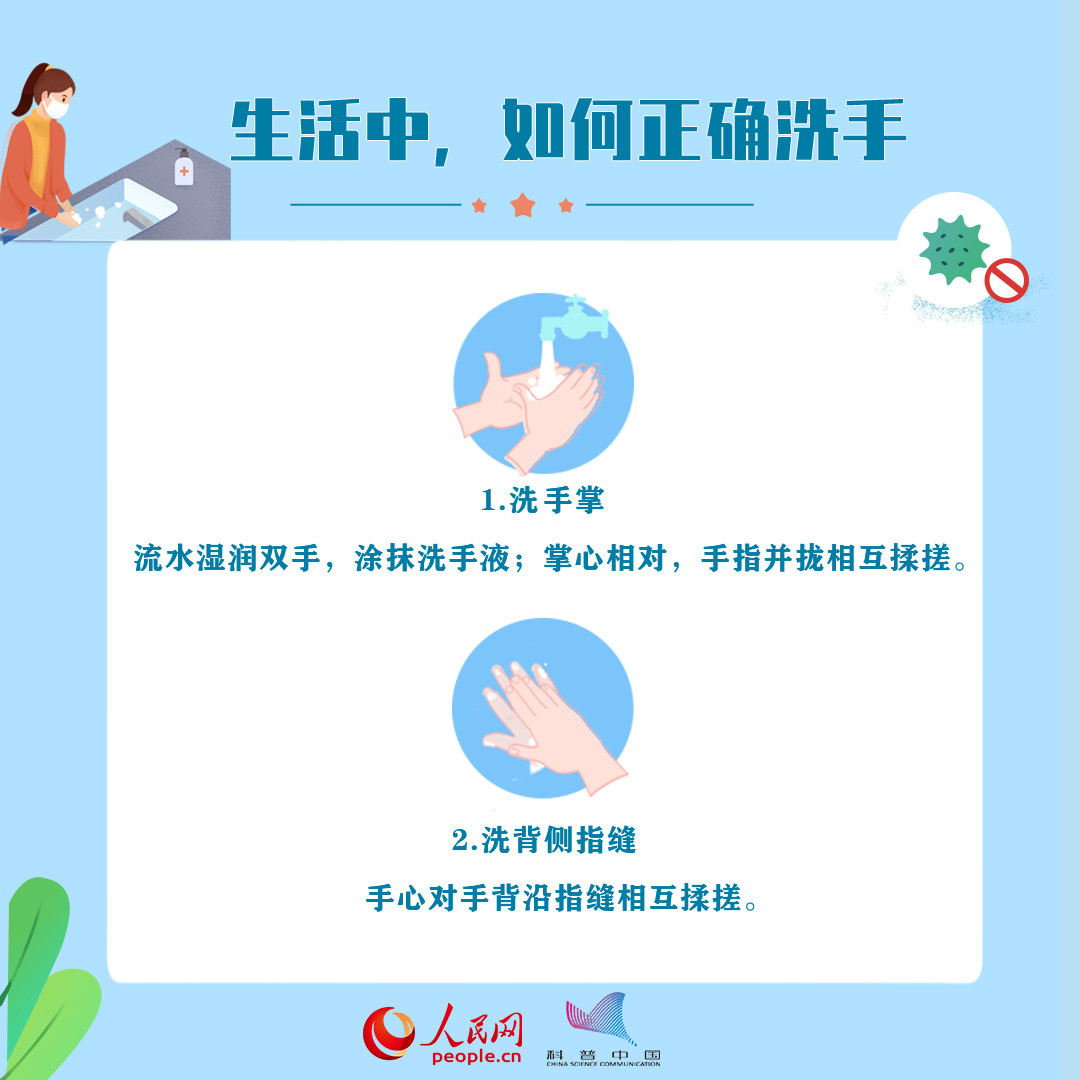 洗手科普動漫 新冠病毒科普