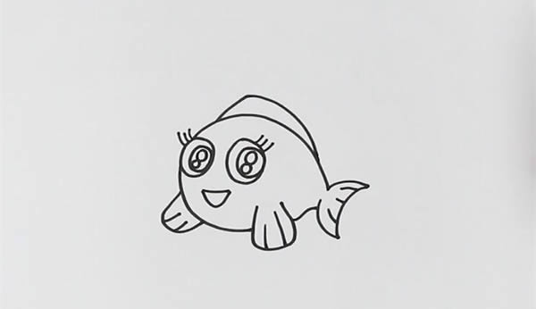 小丑魚 漂亮的小丑魚簡(jiǎn)筆畫