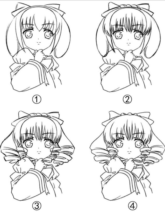 手繪美少女漫畫入門-卷發(fā)的畫法步驟教程d7.jpg 手繪美少女漫畫入門-卷發(fā)的畫法步驟教程d7.jpg