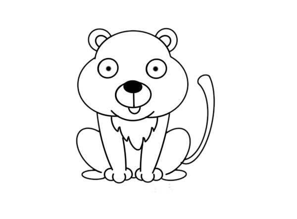 卡通獵豹 獵豹怎么畫(huà)簡(jiǎn)筆畫(huà)簡(jiǎn)單又可愛(ài)