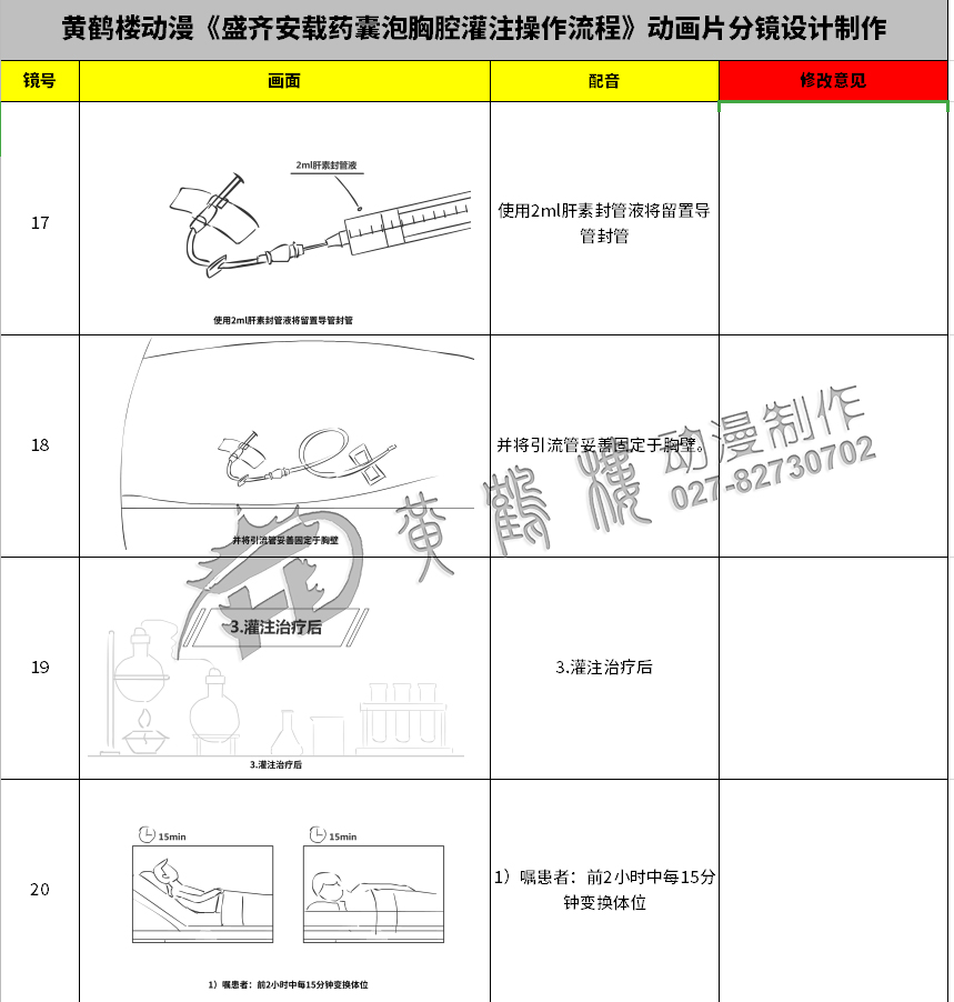 動畫片《盛齊安載藥囊泡胸腔灌注操作流程》分鏡設(shè)計制作17-20.jpg