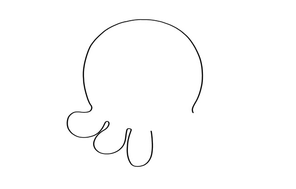 卡通章魚(yú)怎么畫(huà)簡(jiǎn)單又可愛(ài)