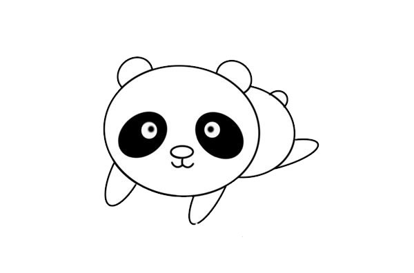 大熊貓寶寶怎么畫(huà)簡(jiǎn)筆畫(huà)簡(jiǎn)單又可愛(ài)