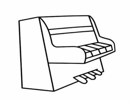 鋼琴簡(jiǎn)筆畫(huà)-鋼琴簡(jiǎn)筆畫(huà)圖片大全簡(jiǎn)單又漂亮