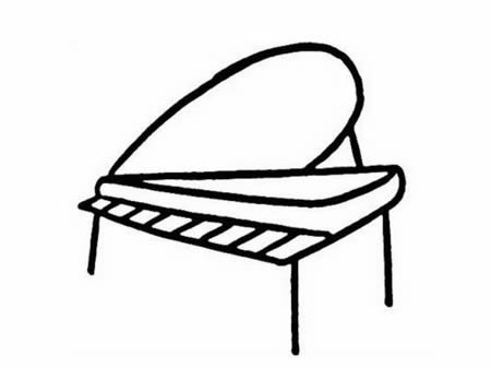 鋼琴簡(jiǎn)筆畫(huà)-鋼琴簡(jiǎn)筆畫(huà)圖片大全簡(jiǎn)單又漂亮