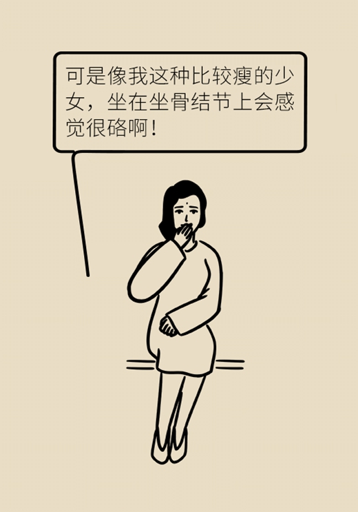 醫(yī)學坐姿健康科普動漫