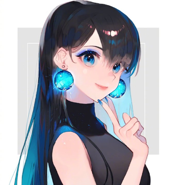 動漫美女設計